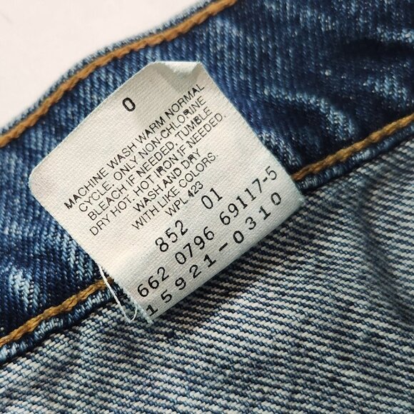 Levi’s Vintage 921 Orange Tag Tapered Fit  High Waisted Jeans  Lot C - Picture 3 of 7